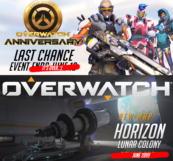 Overwatch Anniversary Event Ends, New Maps on the Horizon